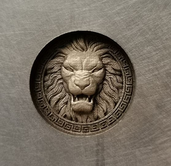 Deep engraving 