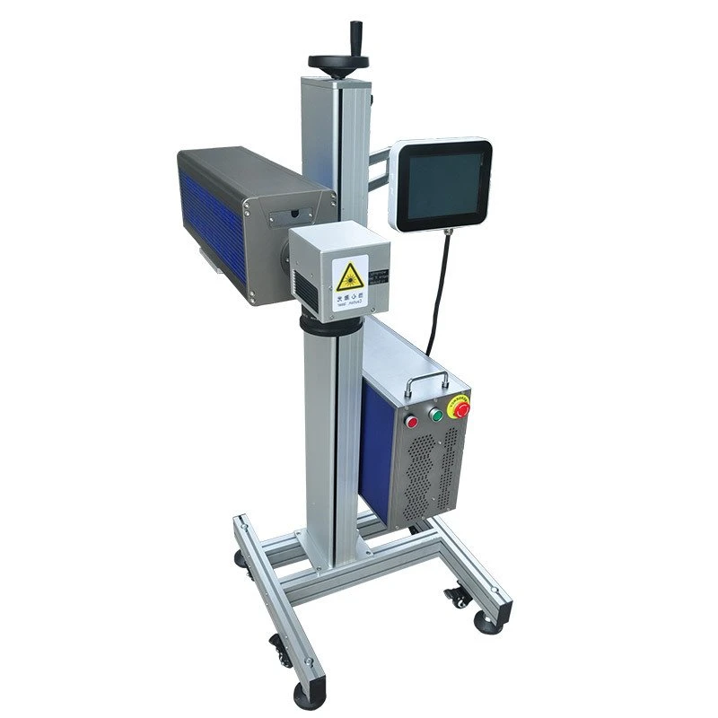 On-the-fly CO₂-lasermarkeermachine