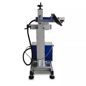 On-the-fly vezellasermarkeermachine