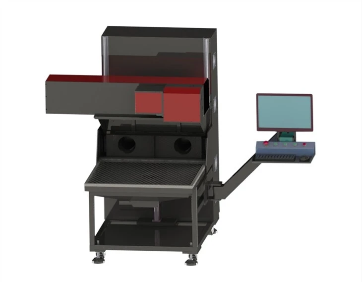 RF buis Galvo laser machine