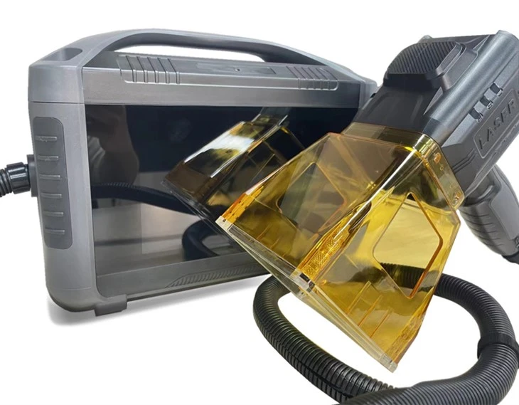Mobiele lasermarkeermachine