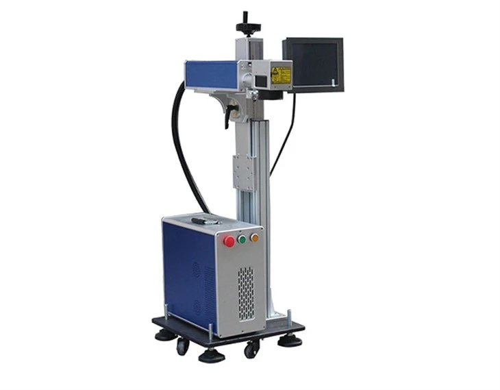 Vezel vliegende lasermarkeermachine