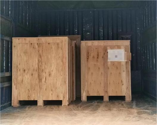 Laser machine delivery