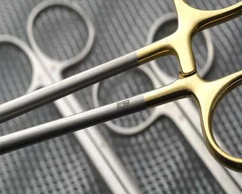 Laser marking QR Code attach medical care tool