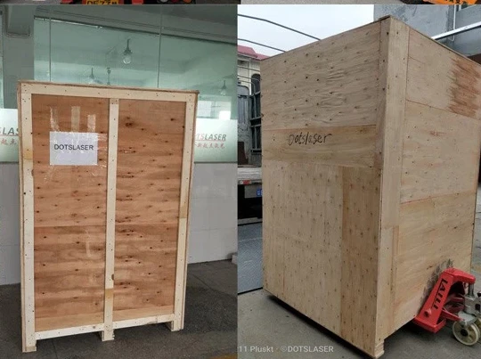 Seamless cargo shipment-Laser machine